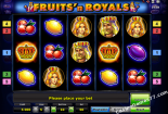 hedelmäpelit Fruits and Royals Novomatic